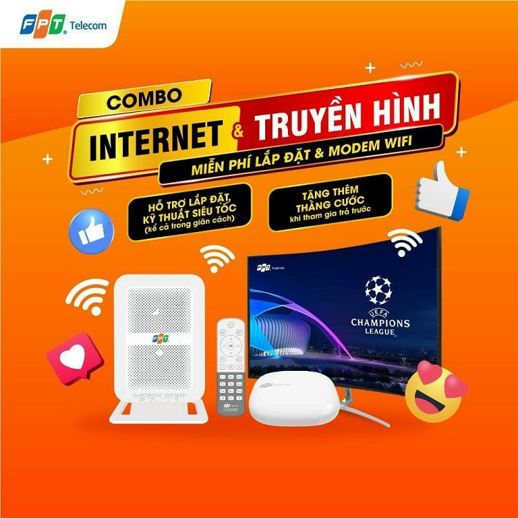 combo lắp mạng FPT Nha Trang