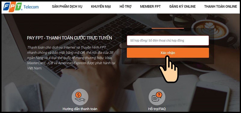 Đăng Nhập đóng Tiền Mạng Fpt