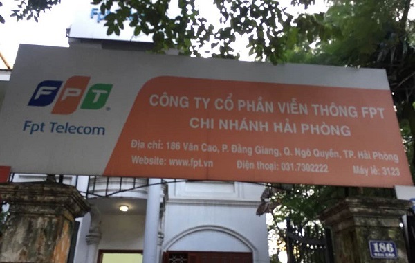 Địa chỉ liên hệ lắp mạng FPT ở Hải Phòng
